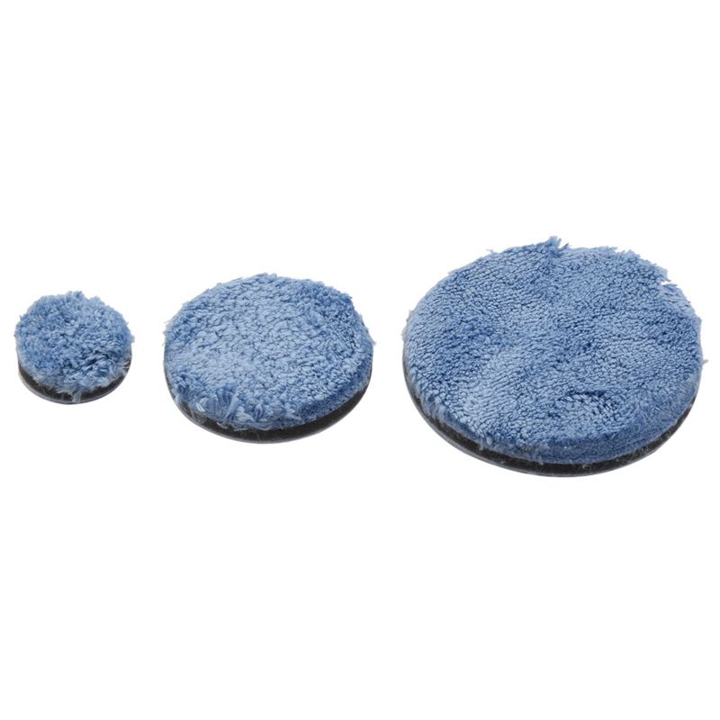 Polish Pad Set Buffer - ชุดแผ่นขัดเงารถยนต์ ABJN-3X สำหรับขัดเงาและเคลือบแว็กซ์ แผ่นขัดเงาและขัดเงาสำหรับงานขัดเงาขั้นสูง