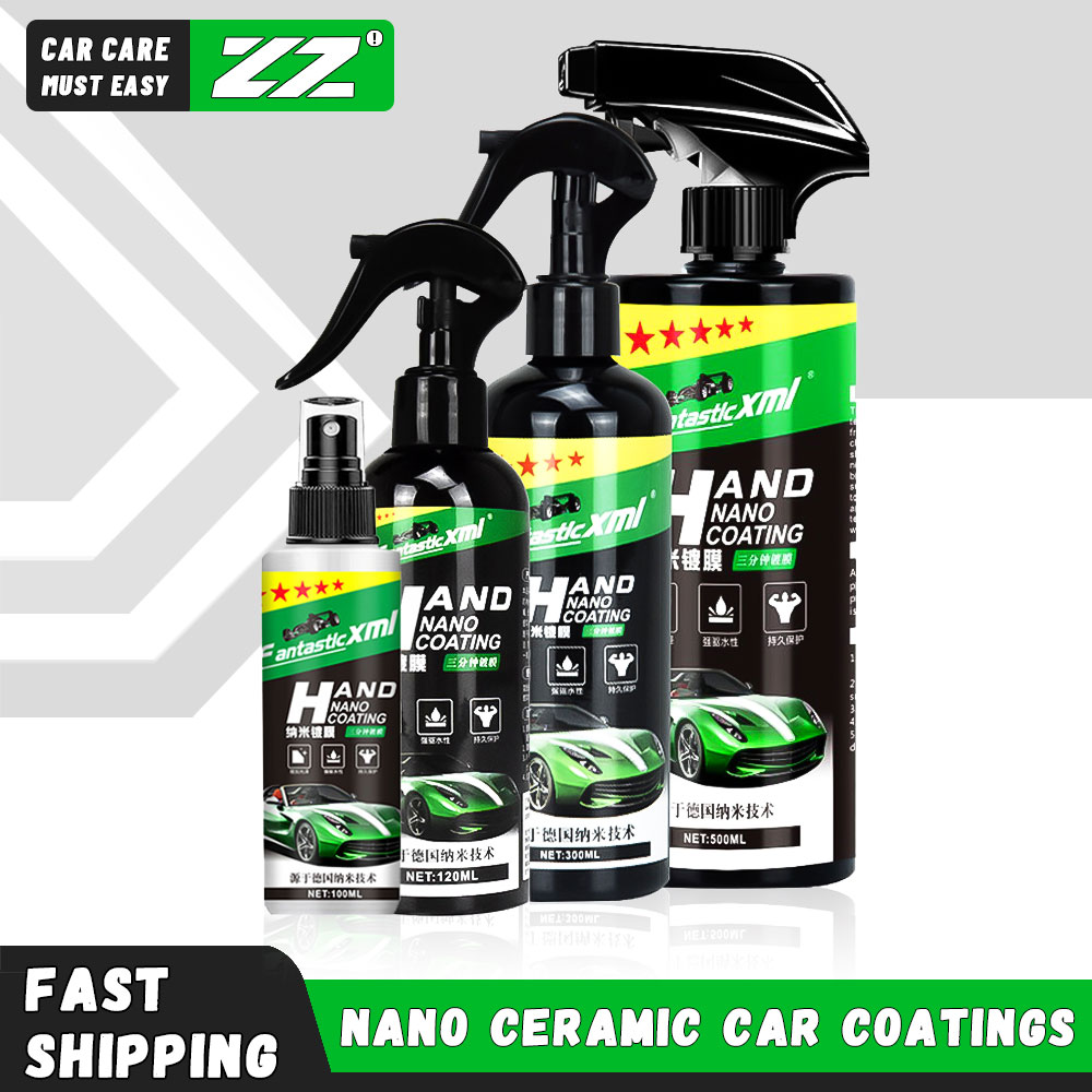 Car Wax Ceramic Coating - 500Ml นาโนเซรามิครถเคลือบ Auto Detailing ผลิตภัณฑ์สเปรย์เหลวภาษาโปลิชคํา WAX