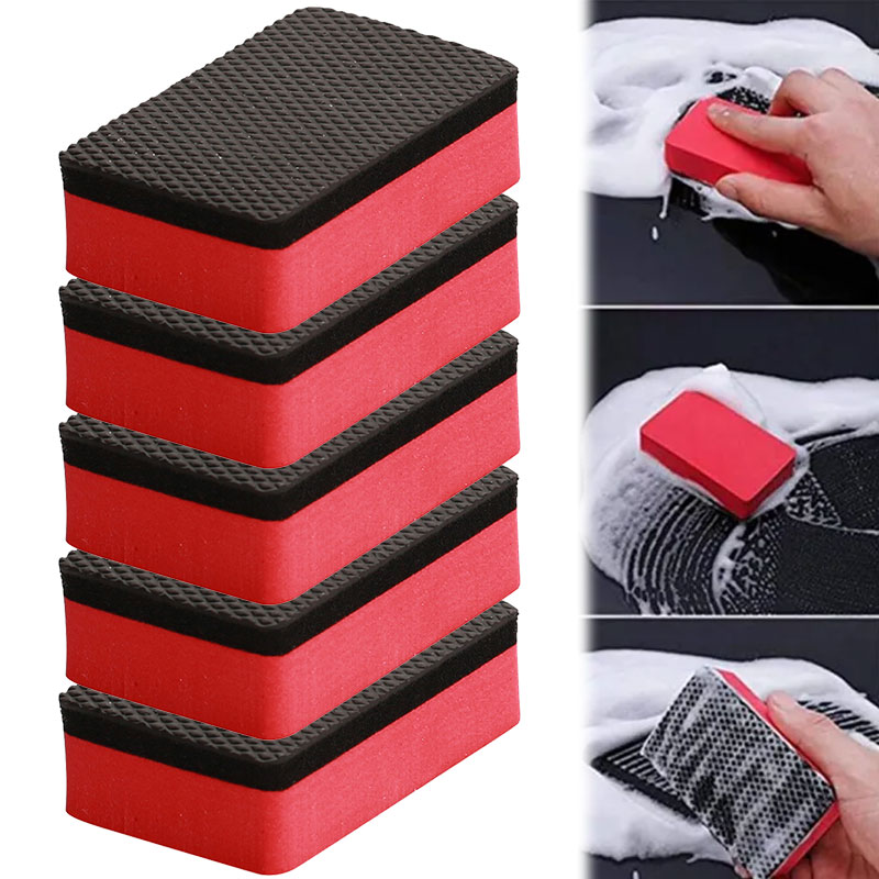 Interior Detailing Kit - 2/5PCS ล้างรถโคลนทําความสะอาด Magic Clay Bar ฟองน้ําบล็อก