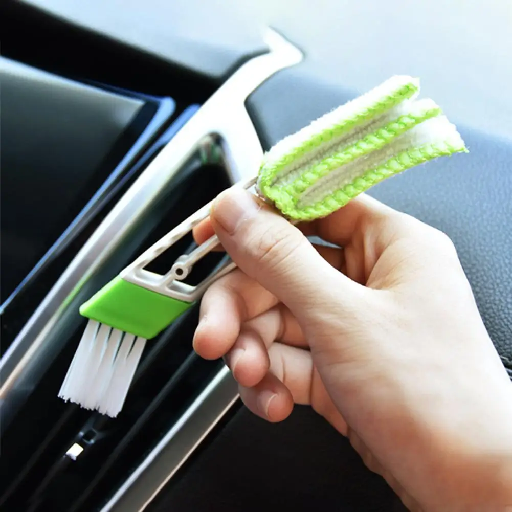 Detailing Brush Set - แปรงทำความสะอาดช่องแอร์รถยนต์ ไมโครไฟเบอร์ แปรงทำความสะอาดกระจังหน้ารถยนต์ แปรงปัดฝุ่น แปรงทำความสะอาดภายในรถยนต์ อุปกรณ์ตกแต่งภายในรถยนต์