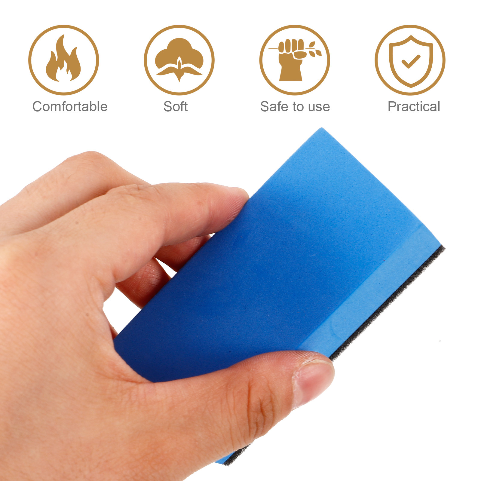 1 ชุดฟองน้ำสำหรับเคลือบแว็กซ์ร - Wax Applicator Pad บทวิจารณ์และราคา