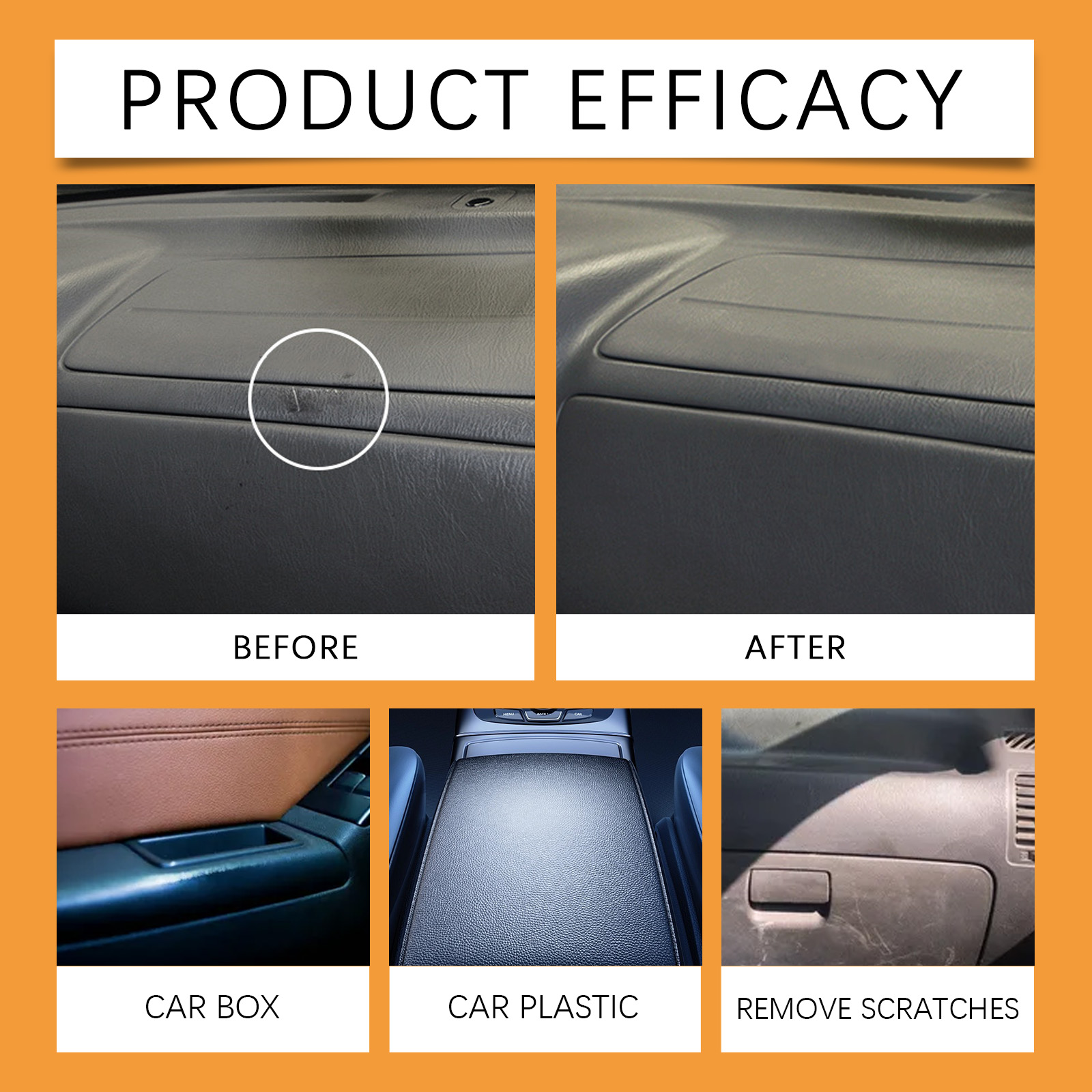 น้ำยาฟื้นฟูพลาสติกยานยนต์ กลับ - Leather Cleaner Interior บทวิจารณ์และราคา