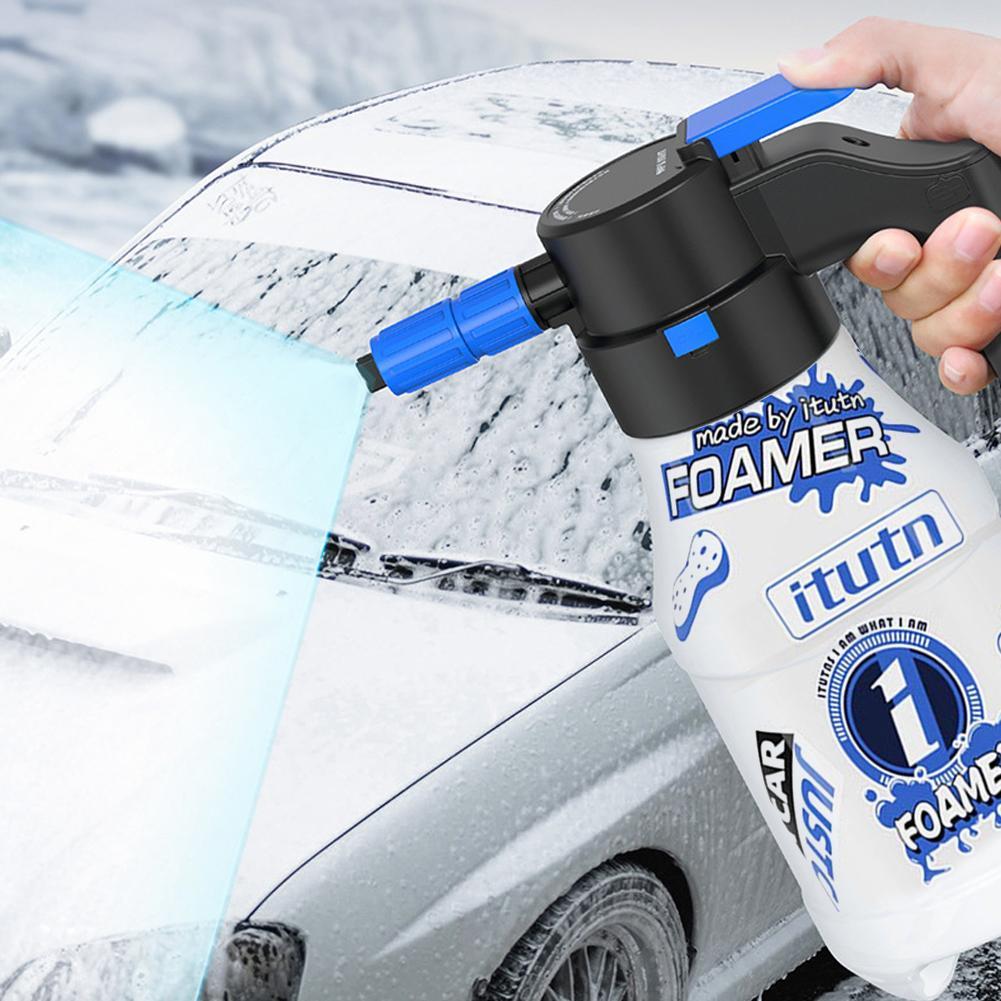 เครื่องพ่นโฟมไฟฟ้าสำหรับล้างรถ - Pressure Washer Foam Gun บทวิจารณ์และราคา