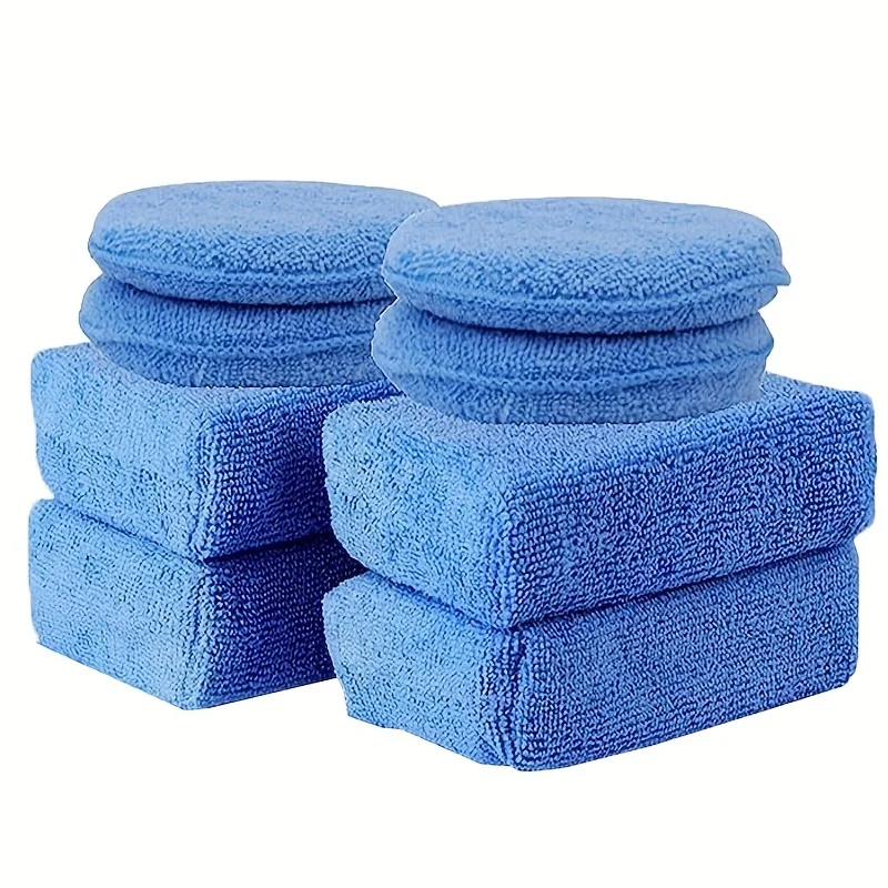 ชุดแผ่นรองทาแว็กซ์รถยนต์ 8 ชิ้ - Wax Applicator Pad บทวิจารณ์และราคา