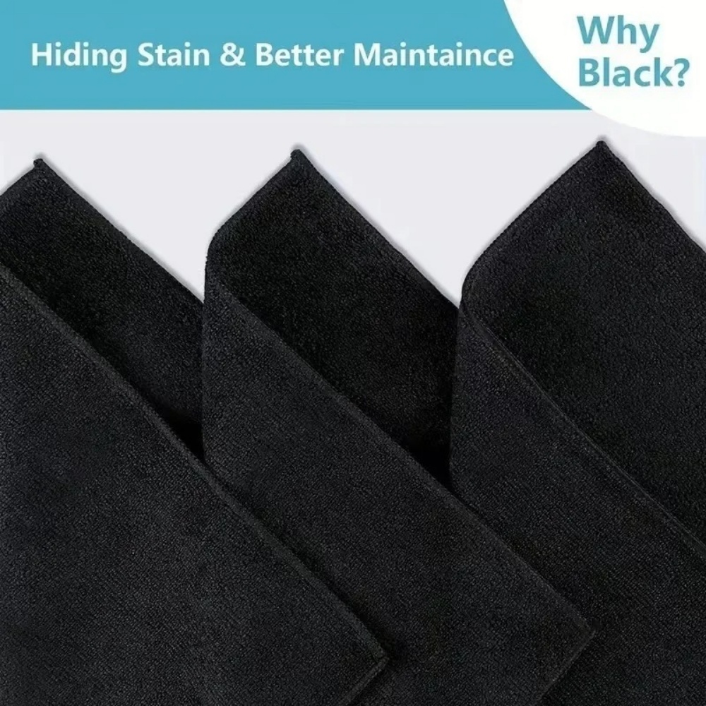ผ้าไมโครไฟเบอร์สีดำ ผ้าเช็ดทำค - Microfiber Towel Detailing บทวิจารณ์และราคา