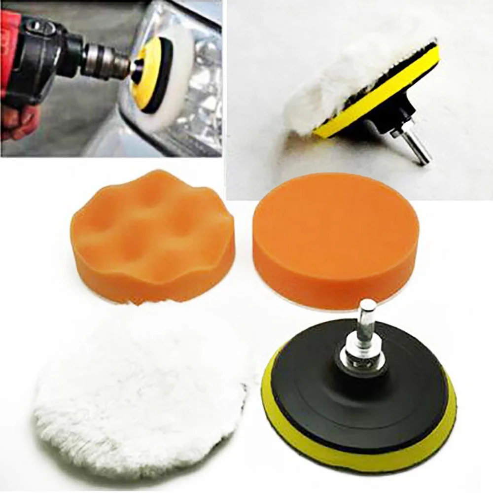 4 ชิ้น/ชุด ​ น่าขยะแขยง ​ แผ่น - Polish Pad Set Buffer บทวิจารณ์และราคา