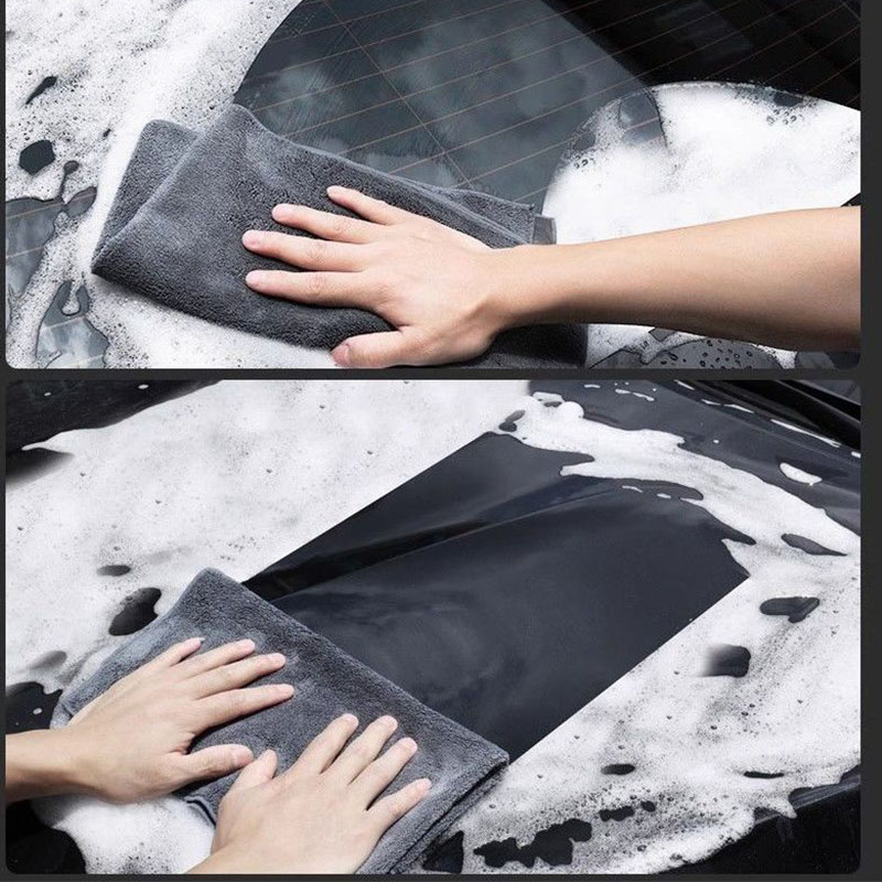 ผ้าเช็ดทำความสะอาดรถยนต์แบบดูด - Microfiber Towel Detailing บทวิจารณ์และราคา